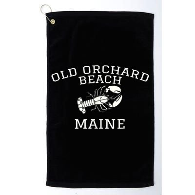 Old Orchard Beach Maine Lobster Golf Towel