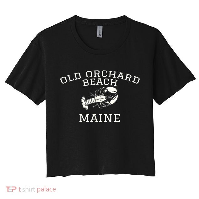 Old Orchard Beach Maine Lobster Crop Top