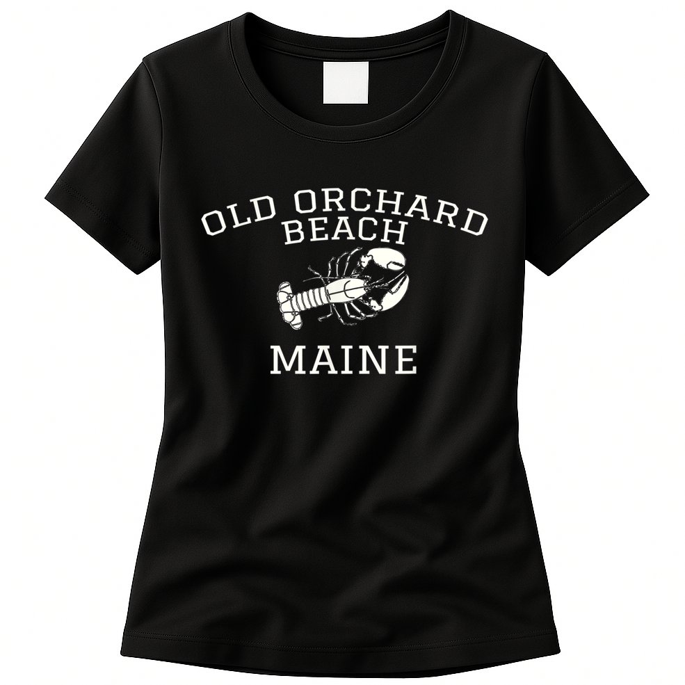 Old Orchard Beach Maine Lobster Womens T-Shirt