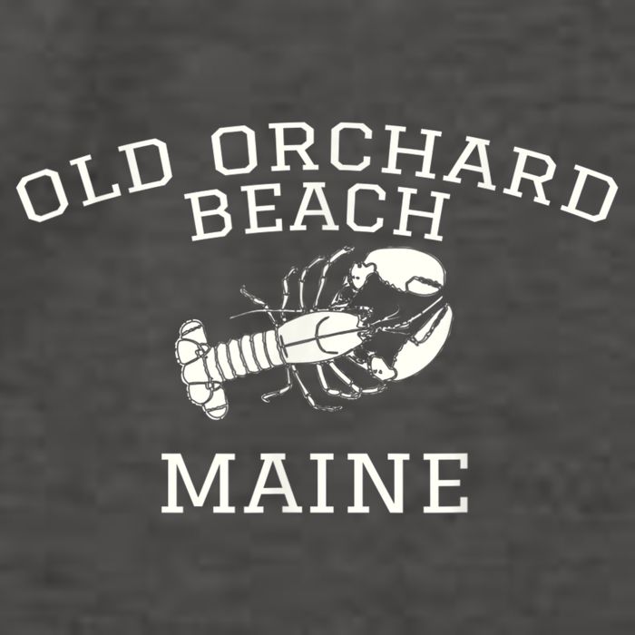 Old Orchard Beach Maine Lobster Vector Backpack