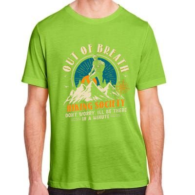 Out Of Breath Hiking Society Adult ChromaSoft Performance T-Shirt