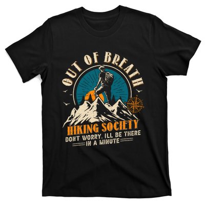 Out Of Breath Hiking Society T-Shirt