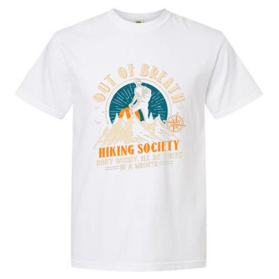 Out Of Breath Hiking Society Garment-Dyed Heavyweight T-Shirt