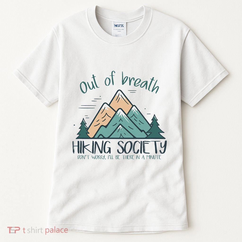 Out Of Breath Hiking Society Hiker Tall T-Shirt