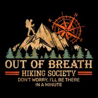 Out Of Breath Hiking Society City Backpack