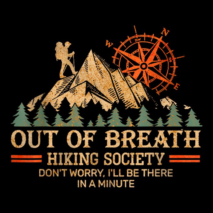 Out Of Breath Hiking Society City Backpack