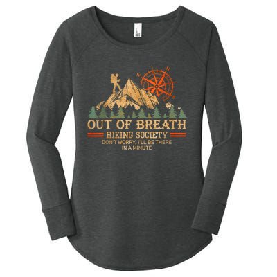 Out Of Breath Hiking Society Women's Perfect Tri Tunic Long Sleeve Shirt