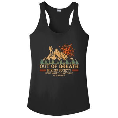 Out Of Breath Hiking Society Ladies PosiCharge Competitor Racerback Tank