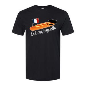 Oui Oui Baguette French Bread France Lover Francophile Softstyle® CVC T-Shirt