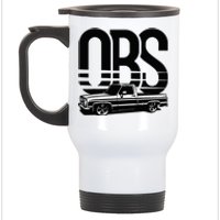 OBS Old Body Style Lowered Truck Vintage Car Show Stainless Steel Travel Mug