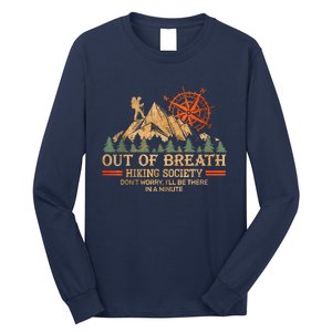 Out Of Breath Hiking Society Long Sleeve Shirt