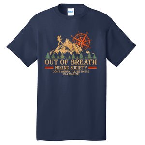 Out Of Breath Hiking Society Tall T-Shirt