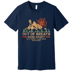 Out Of Breath Hiking Society Premium T-Shirt