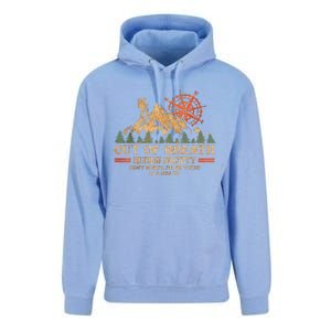 Out Of Breath Hiking Society Unisex Surf Hoodie