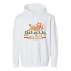 Out Of Breath Hiking Society Garment-Dyed Fleece Hoodie