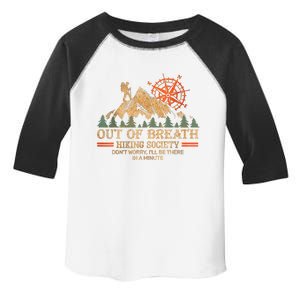 Out Of Breath Hiking Society Toddler Fine Jersey T-Shirt