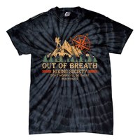 Out Of Breath Hiking Society Tie-Dye T-Shirt