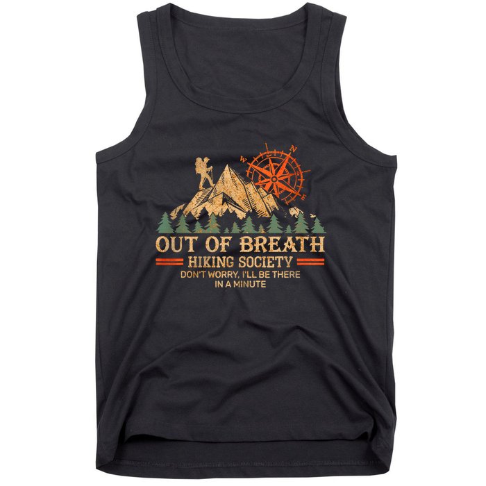 Out Of Breath Hiking Society Tank Top