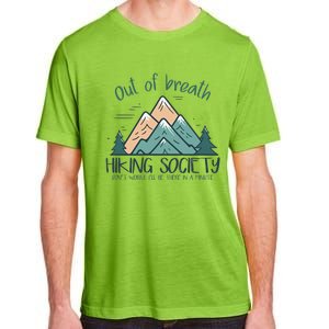 Out Of Breath Hiking Society Hiker Adult ChromaSoft Performance T-Shirt