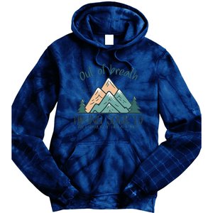 Out Of Breath Hiking Society Hiker Tie Dye Hoodie