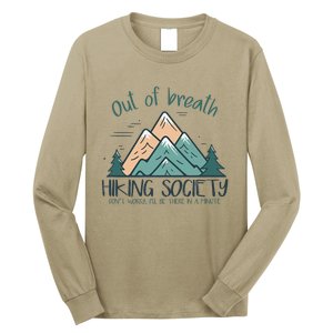 Out Of Breath Hiking Society Hiker Long Sleeve Shirt