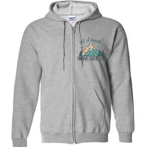 Out Of Breath Hiking Society Hiker Full Zip Hoodie