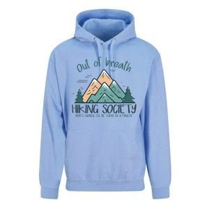 Out Of Breath Hiking Society Hiker Unisex Surf Hoodie