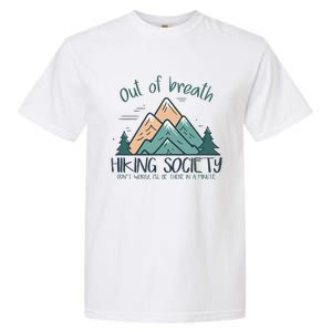 Out Of Breath Hiking Society Hiker Garment-Dyed Heavyweight T-Shirt