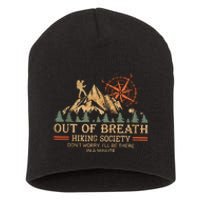 Out Of Breath Hiking Society Short Acrylic Beanie