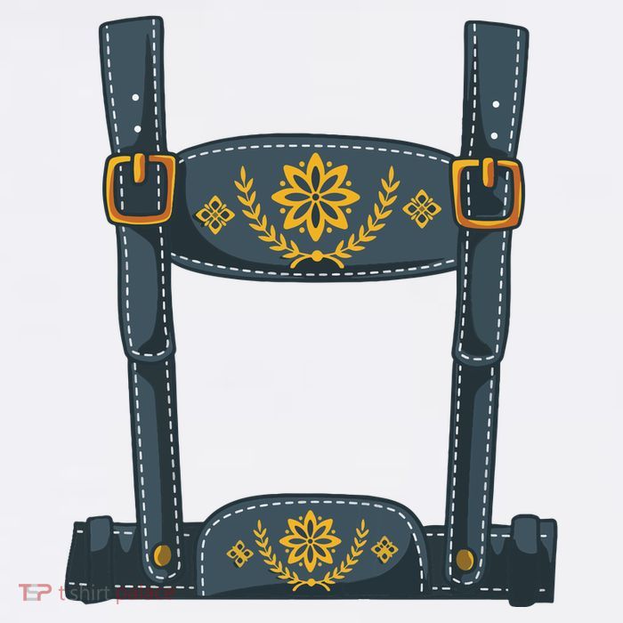 Oktoberfest Outfit Boy Lederhosen Costume Tall T-Shirt