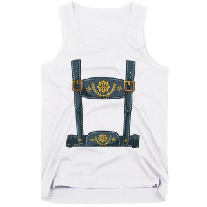 Oktoberfest Outfit Boy Lederhosen Costume Tank Top