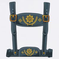 Oktoberfest Outfit Boy Lederhosen Costume Kids T-Shirt