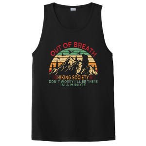 Out Of Breath Hiking Society Forhiker Nature Love PosiCharge Competitor Tank