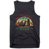 Out Of Breath Hiking Society Forhiker Nature Love Tank Top