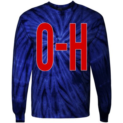 Oh Ohio Logo Tie-Dye Long Sleeve Shirt