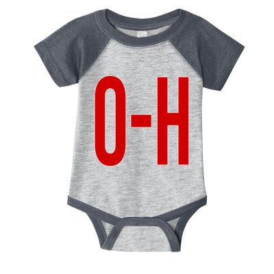 Oh Ohio Logo Infant Baby Jersey Bodysuit