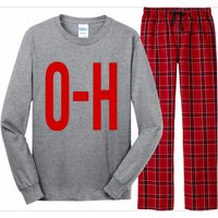 Oh Ohio Logo Long Sleeve Pajama Set