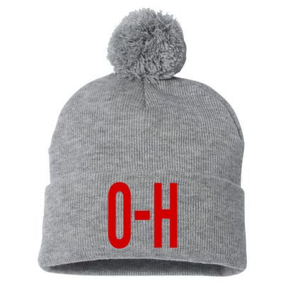 Oh Ohio Logo Pom Pom 12in Knit Beanie