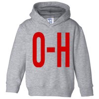 Oh Ohio Logo Toddler Hoodie