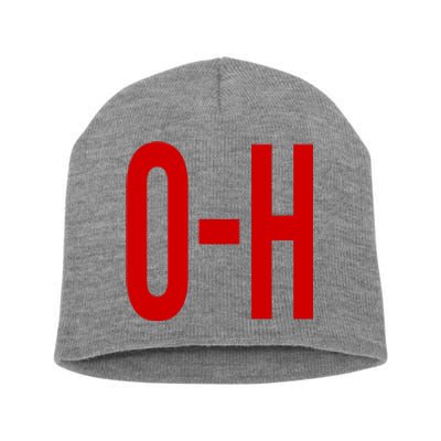 Oh Ohio Logo Short Acrylic Beanie