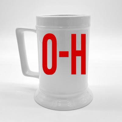 Oh Ohio Logo Beer Stein