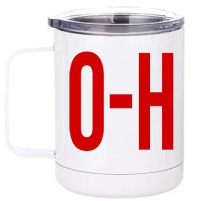 Oh Ohio Logo 12 oz Stainless Steel Tumbler Cup