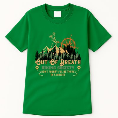 Out Of Breath Hiking Society Tall T-Shirt