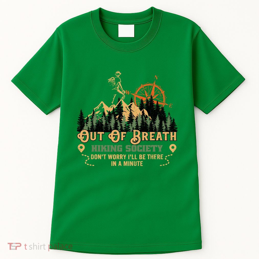 Out Of Breath Hiking Society Tall T-Shirt