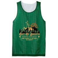 Out Of Breath Hiking Society Mesh Reversible Basketball Jersey Tank