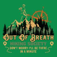 Out Of Breath Hiking Society Mesh Reversible Basketball Jersey Tank