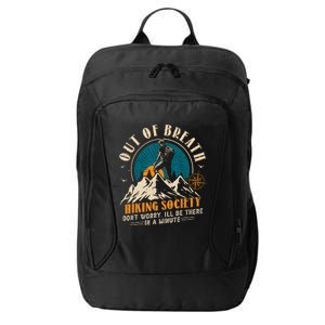 Out Of Breath Hiking Society City Backpack