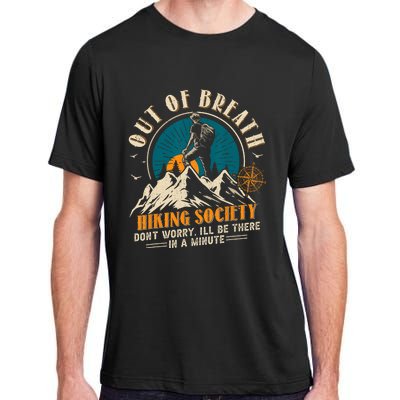 Out Of Breath Hiking Society Adult ChromaSoft Performance T-Shirt