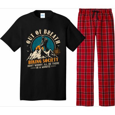 Out Of Breath Hiking Society Pajama Set