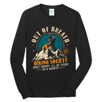 Out Of Breath Hiking Society Tall Long Sleeve T-Shirt